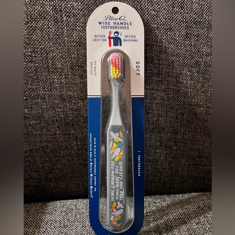 New in package Blue Q Toothbrush